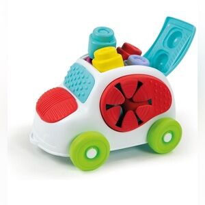 Clementoni Soft Clemmy Sensory Car for Babies&Toddlers, Ages 6m+, Multi-Coloured